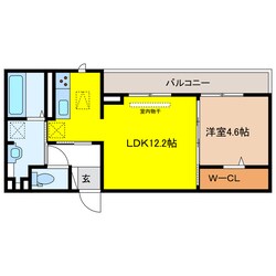 アヴァンセ加納の物件間取画像